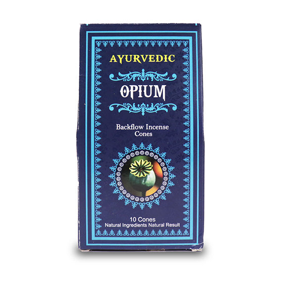 🎇放鬆身心🎇Ayurvedic罌粟花印度天然手工倒流香塔