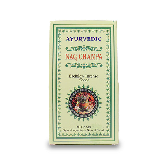 🎇放鬆身心🎇Ayurvedic Nag Champa 印度天然手工倒流香塔