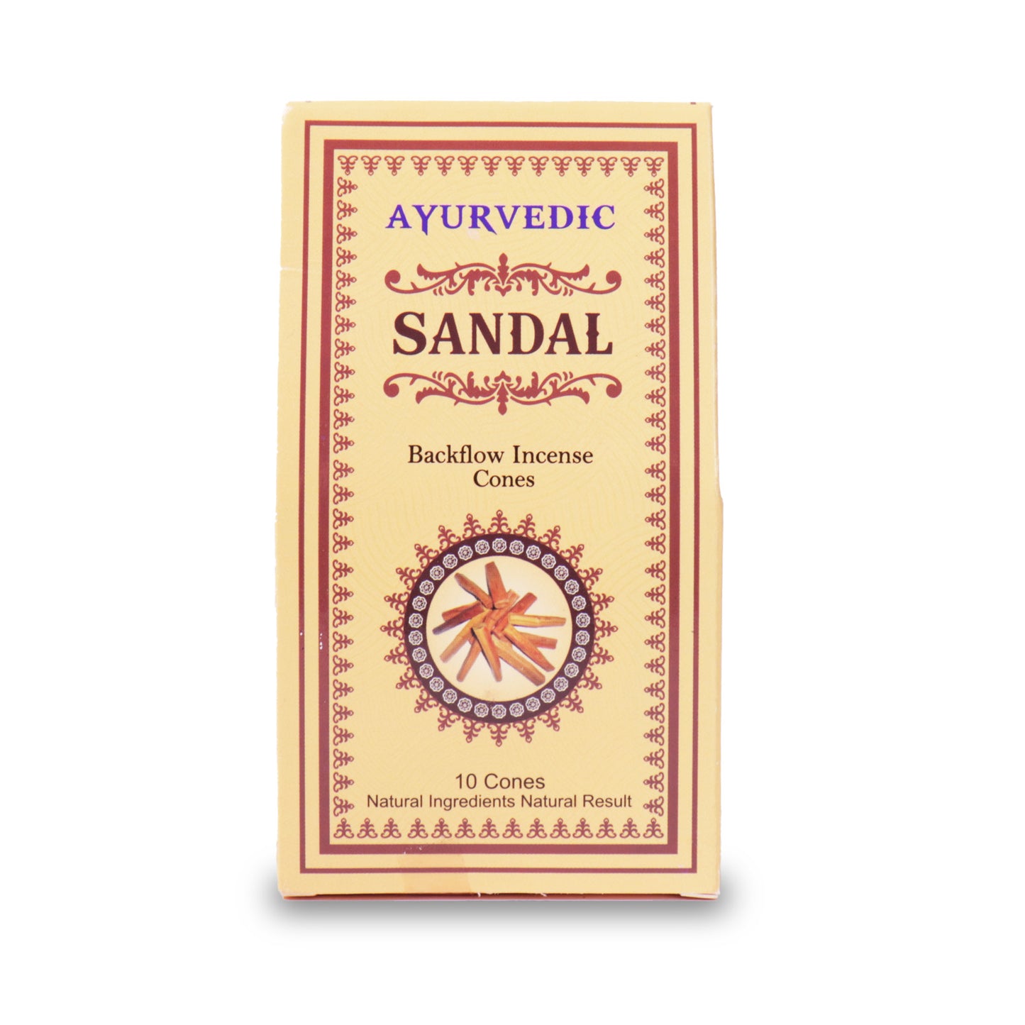 🎇沉澱提升靈性🎇Ayurvedic壇香印度天然手工倒流香塔