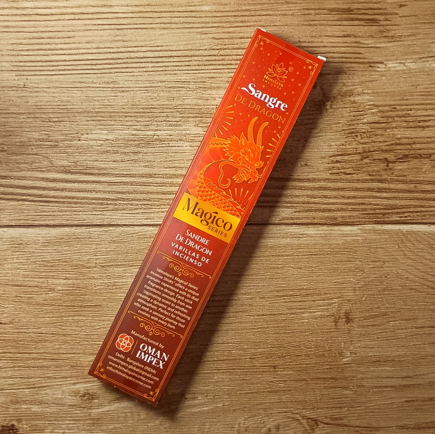🐉點燃龍之能量🐉Himalaya Incense魔法顯化系列-龍血(Dragon's Blood)天然手工線香