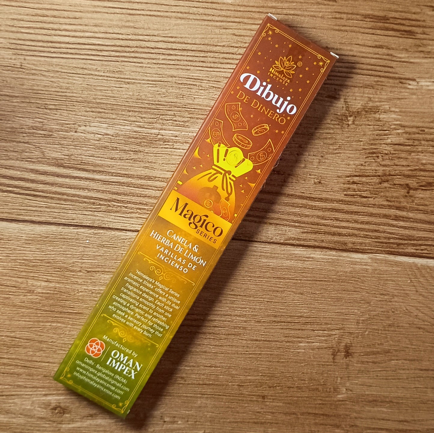 🌟顯化財源廣進錢錢能力🌟Himalaya Incense魔法顯化系列-錢錢來(Money Drawing)天然手工線香