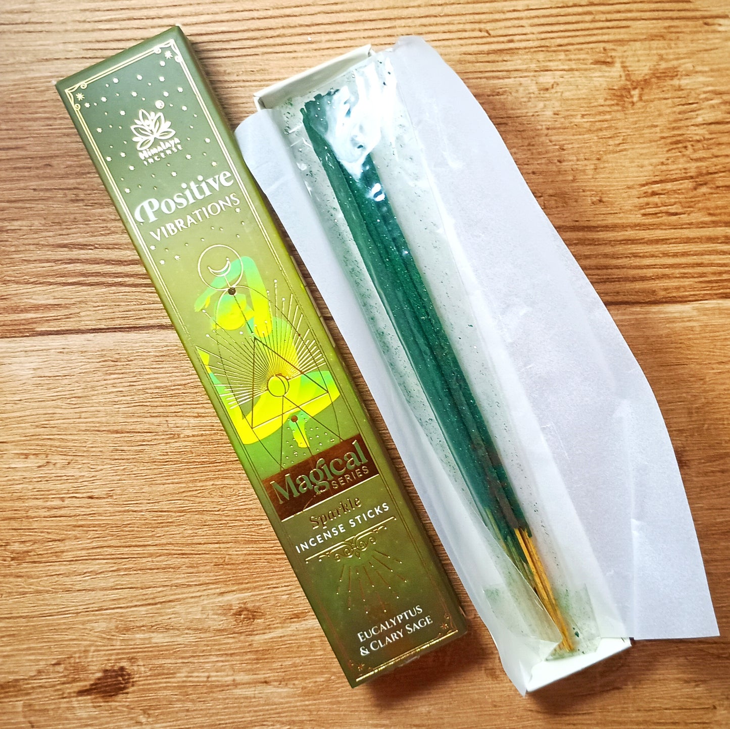 💚香氣轉化正能量💚Himalaya Incense魔法顯化系列-正能量(Positive Vibrations)天然手工線香