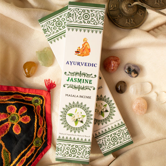 🎇優雅魅力香氣🎇Ayurvedic茉莉印度天然手工線香