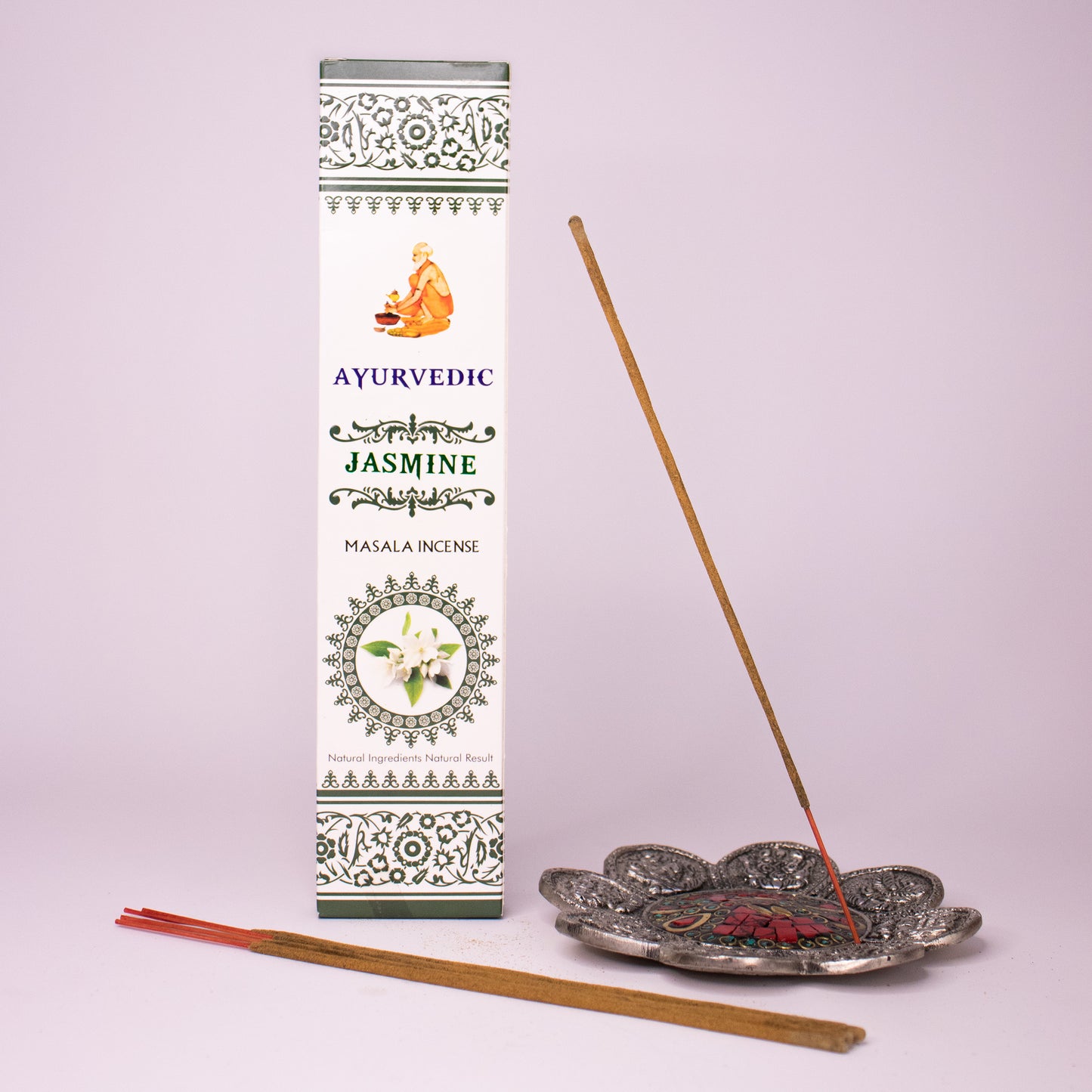 🎇優雅魅力香氣🎇Ayurvedic茉莉印度天然手工線香