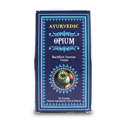 🎇放鬆身心🎇Ayurvedic罌粟花印度天然手工倒流香塔