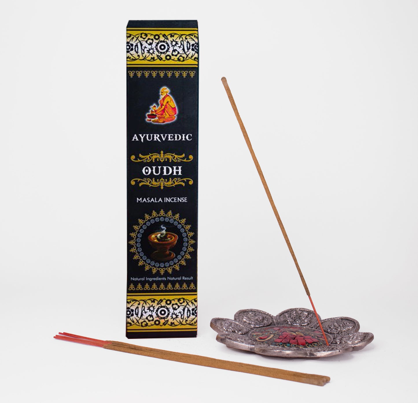 🎇東方招財黑金🎇Ayurvedic烏木印度天然手工線香