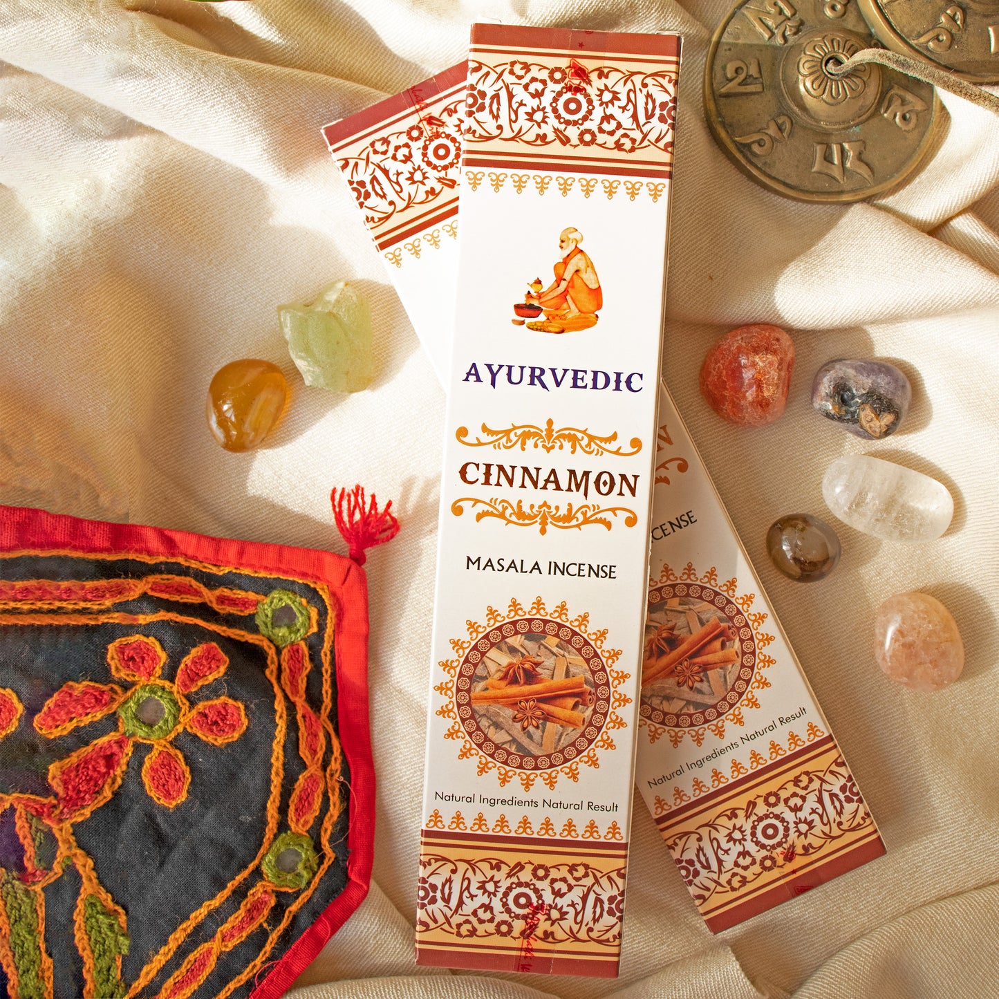 🎇香甜溫暖活力🎇Ayurvedic肉桂印度天然手工線香