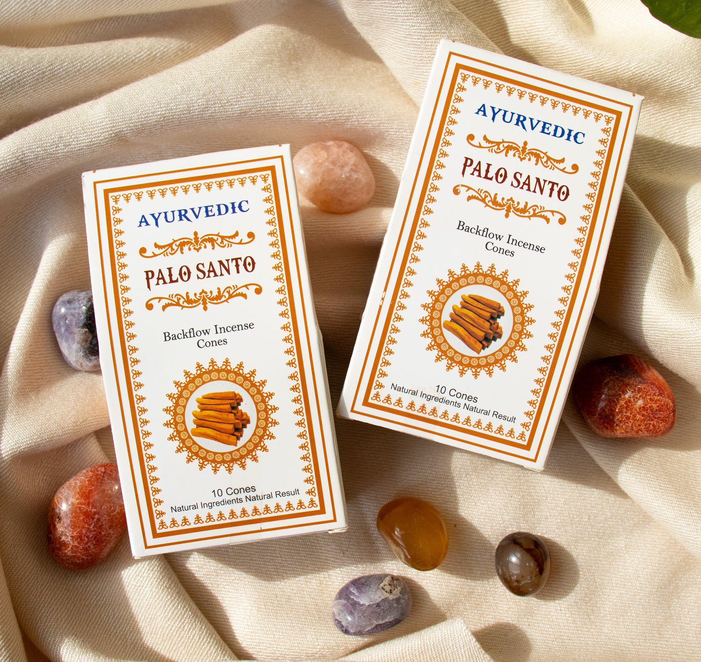 🎇神聖淨化之王🎇Ayurvedic秘魯聖木印度天然手工倒流香塔