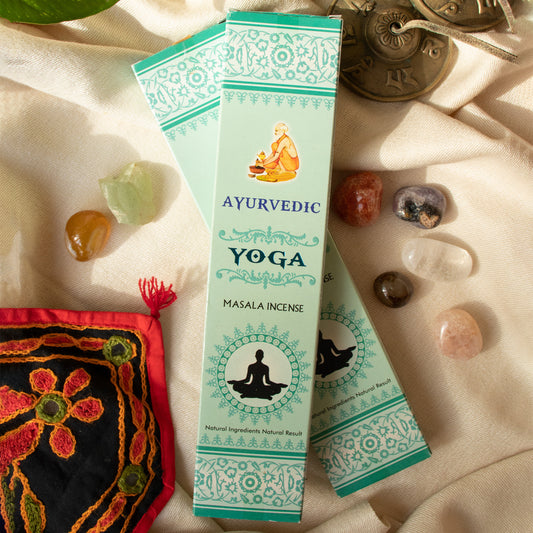 🎇身心靈連結🎇Ayurvedic瑜伽印度天然手工線香