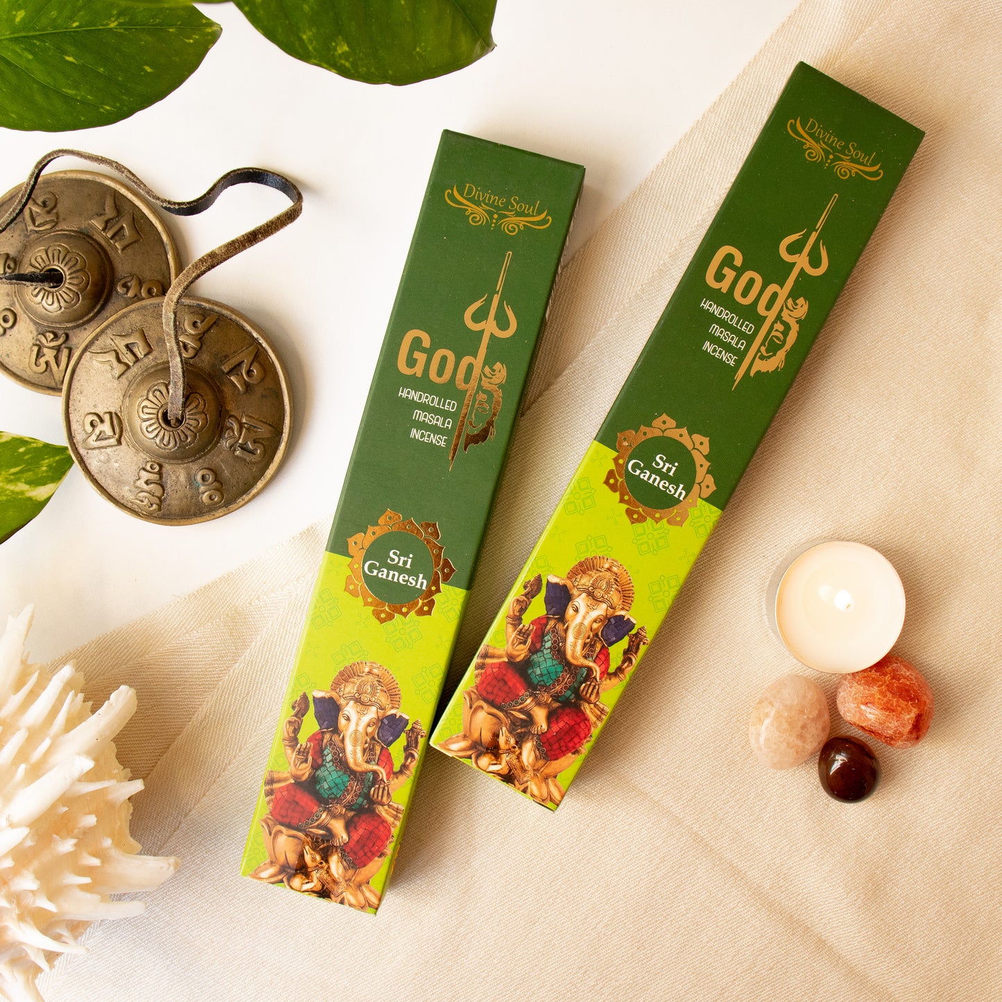 🎇成功與繁榮🎇Divine Soul眾神系列印度天然手工線香-象神
