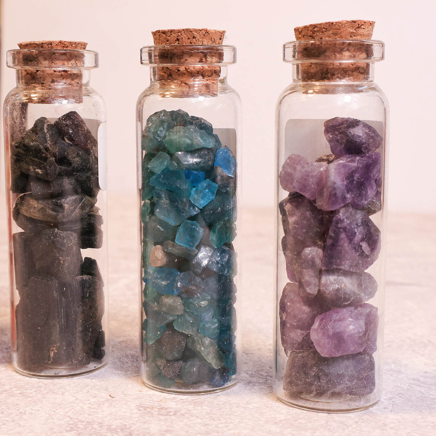 水晶碎石許願瓶